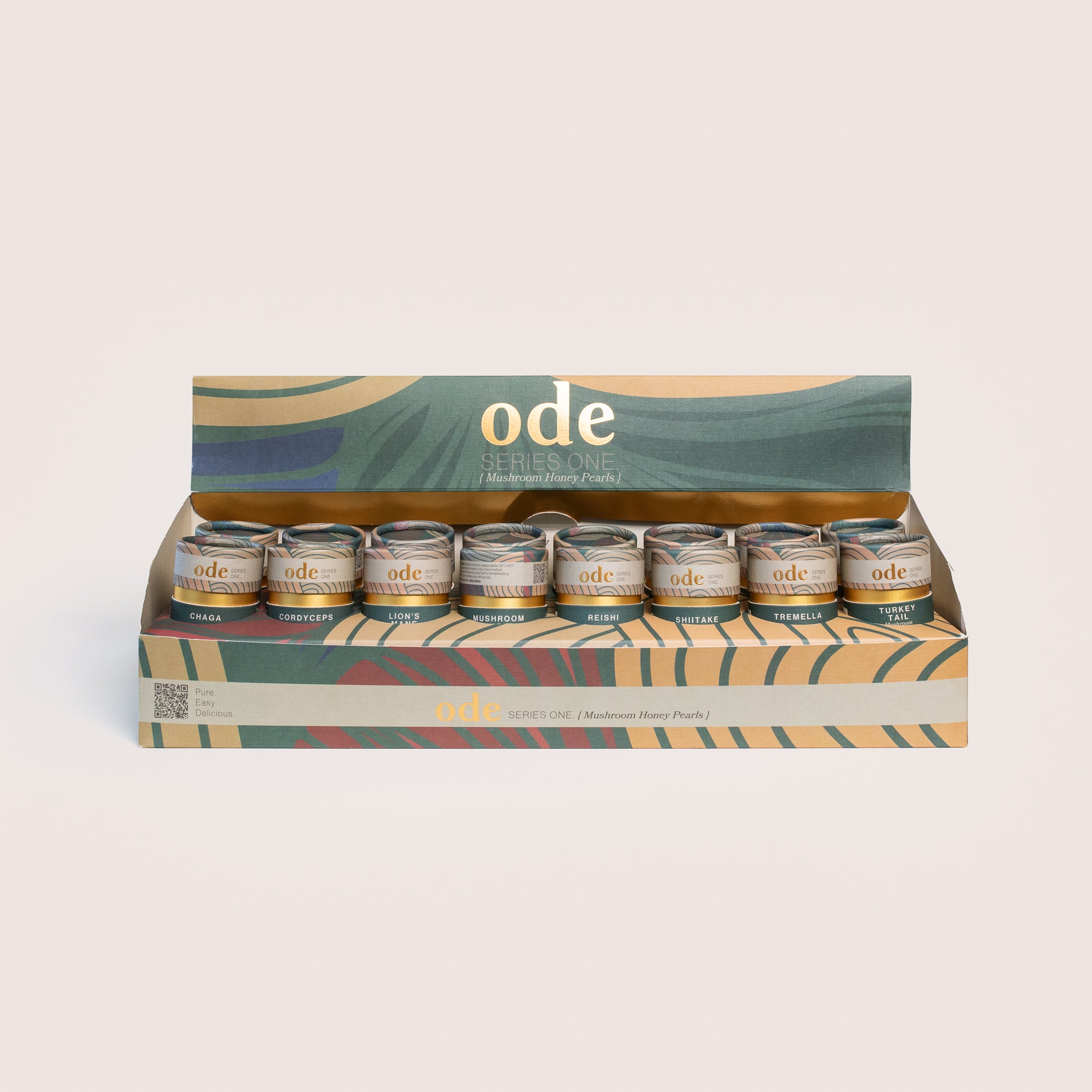 MUSHROOM HONEY PEARL MIXED BOX (16 Tubes)