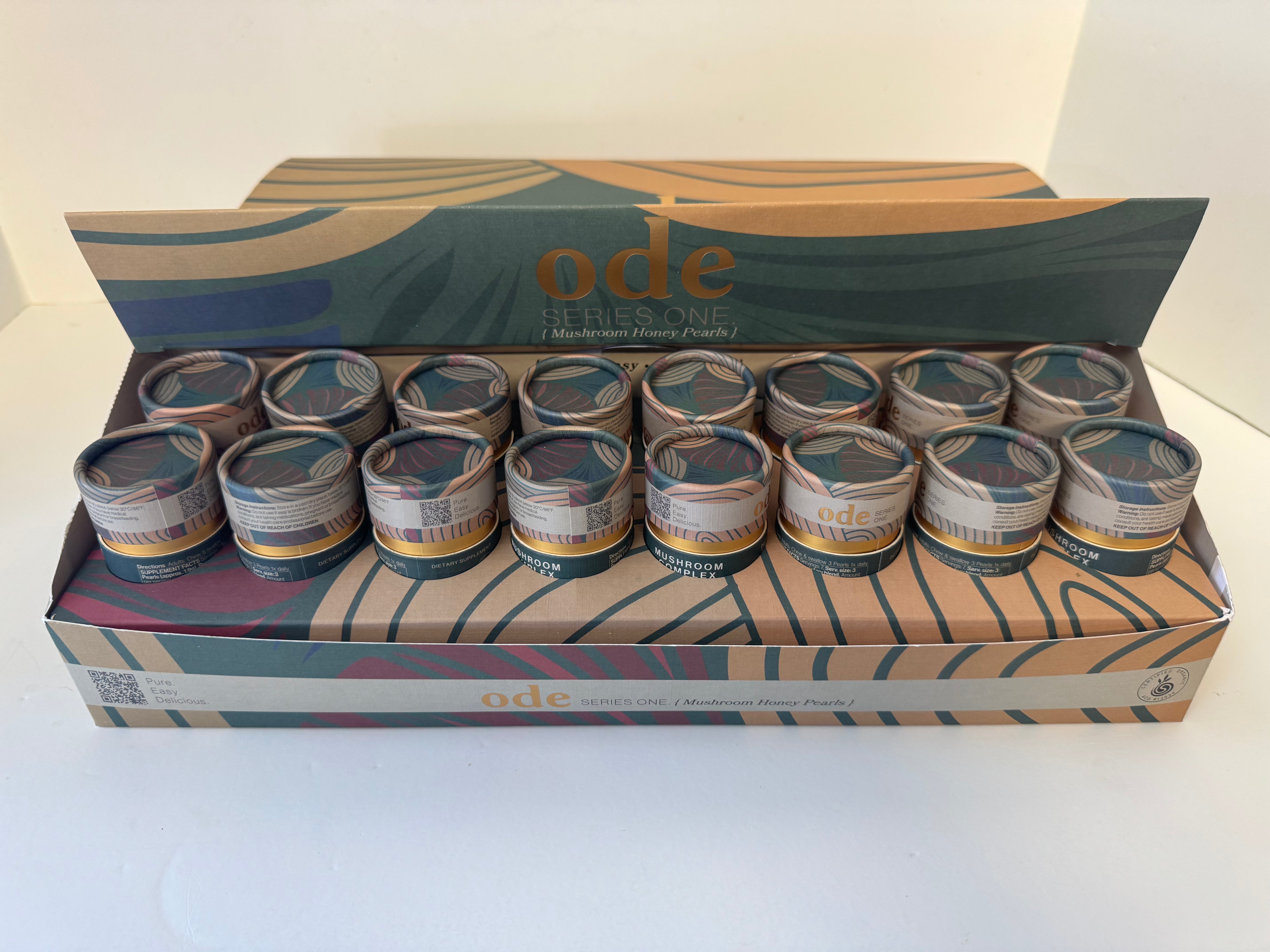 MUSHROOM HONEY PEARL MIXED BOX (16 Tubes)